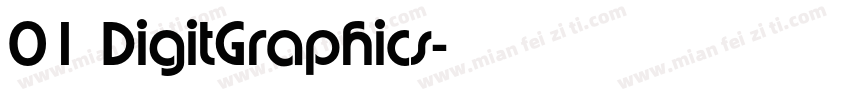 01 DigitGraphics字体转换